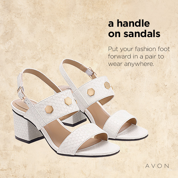 avon sandals 2019